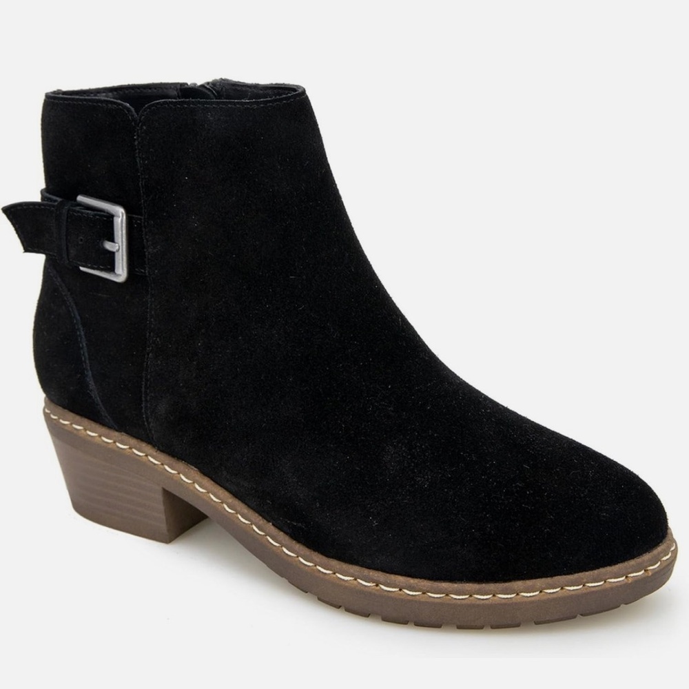 KENSIE Women's Glam Fashion Ankle Booties Black Size 7 NEW